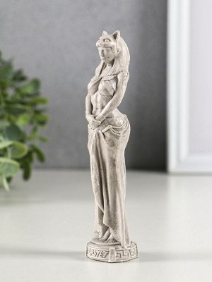 Фигурка гипс «Богиня Египта», 14x3 см, под камень