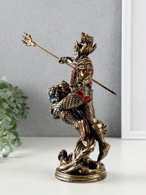 Фигурка полистоун «Посейдон с трезубцем», 11x11x21.5 см