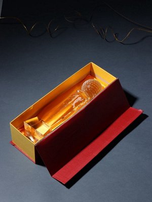 Наградная фигура стела «Гольф», стекло, 25x6.5x6.5 см