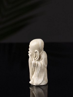 Набор фигурок «Нэцкэ», 5 шт., 20x10x7 см, бежевый