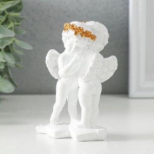 Фигурка полистоун «Белоснежные ангелочки - объятия», 8x5x11 см
