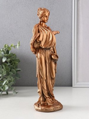 Фигурка гипс «Богиня здоровья Гигиена» 27x9x7 см, бронза
