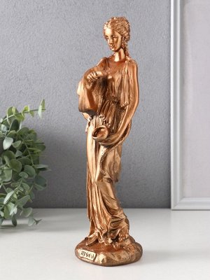 Фигурка гипс «Богиня здоровья Гигиена» 27x9x7 см, бронза