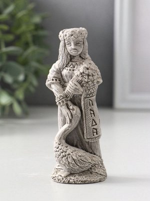Фигурка славянская богиня «Лада», 10.5x4x3.5 см, серая