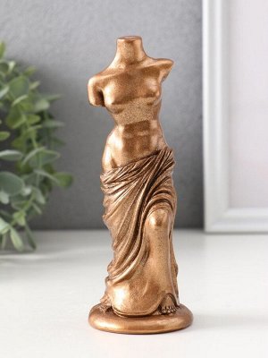 Фигурка гипс «Венера Милосская», 15x5.5x6 см, бронза