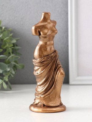 Фигурка гипс «Венера Милосская», 15x5.5x6 см, бронза