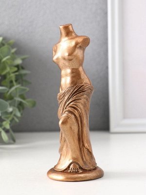 Фигурка гипс «Венера Милосская», 15x5.5x6 см, бронза