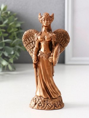 Фигурка Бог сканди «Валькирия», 14x7.5x6 см, бронза