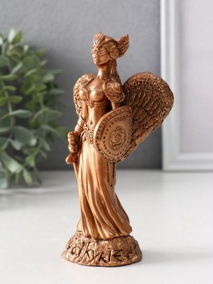 Фигурка Бог сканди «Валькирия», 14x7.5x6 см, бронза
