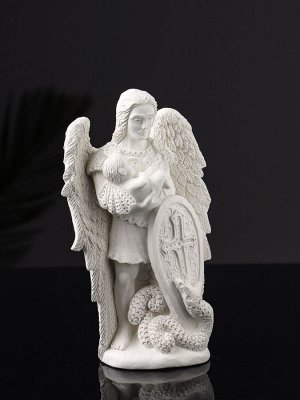 Фигурка гипс «Архангел Михаил», 14x9x4 см, натуральный гипс