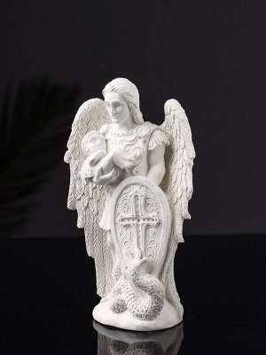 Фигурка гипс «Архангел Михаил», 14x9x4 см, натуральный гипс