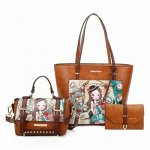 Набор SET15011 SATCHEL PARIS 3PC SET,  EMILY TRAVELS EUROPE