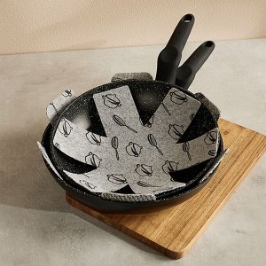 VETTA Набор разделителей для сковородок и посуды, 3шт, 26см/35см/38см, фетр, 220г/м.кв.