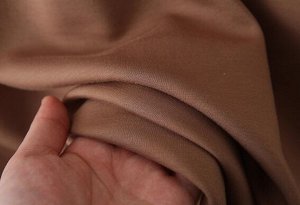 Трикотажный костюм: свитшот разной длины с декором + прямые брюки, пояс на резинке, серый