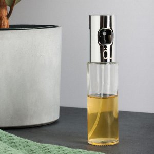 Распылитель для масла и уксуса, 18х4,3см, стекло, металл