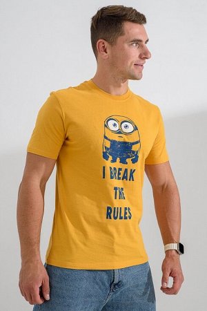 Футболка 8567 унисекс / желтый