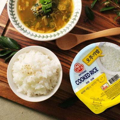 Корея, Япония-готовый рис в вакуумной упаковке, очень удобно