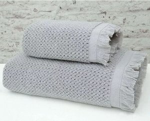 Полотенце Arya жаккардовое 50x90 Merlin Серый