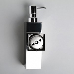 СИМА-ЛЕНД Дозатор для жидкого мыла металлический, с держателем 200 мл