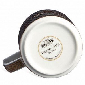 Фарфоровая кружка Horse Club 560 мл — элегантная коллекция с лошадьми