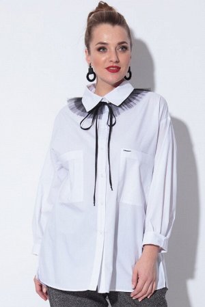 Блуза SOVA 11078 белый