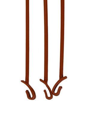 Подвес для кашпо «Ирис», h=48 см, пластиковый, цвет терракот