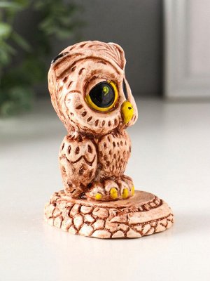 Фигурка гипс «Сова», 10x7x6.5 см
