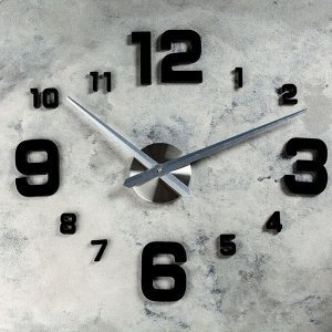 Часы-наклейка DIY "Эндерлин", плавный ход, 120 х 120 см