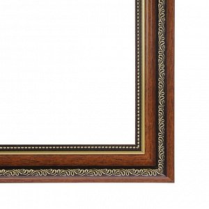 Рама для картин (зеркал) 30 х 40 х 3.3 см, пластиковая, Dorothy коричневая