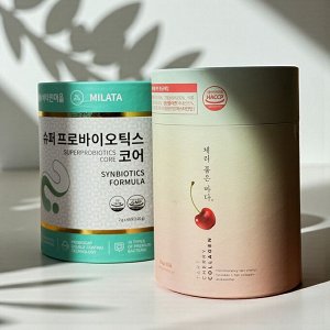 Vitamin Village Super Probiotics Core+ Cherry Collagen SFL Biotech Супер Пробиотики Кор+БАД Морской коллаген желе с фукоиданом, астаксантином и вишней