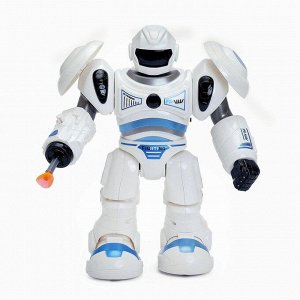 Робот-игрушка GRAVITONE, световые и звуковые эффекты, работает от батареек, русская озвучка