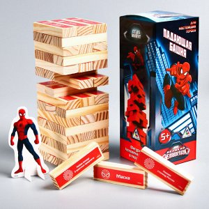 Игра Падающая башня "Для настоящих героев", Человек-паук