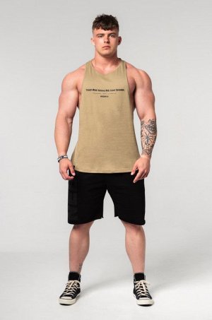 Мужская майка NEBBIA Gym Tank Top FLEXIN (Зеленый)(360)
