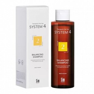System 4 Balancing Shampoo Терапевтический шампунь №2 для сухой кожи головы 500 мл