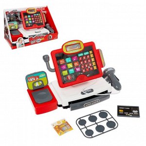 Игровой набор «Касса-калькулятор», с весами и сканером