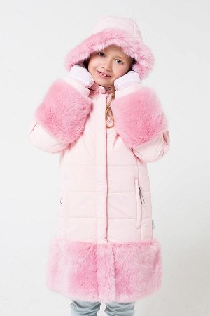 Пальто(Осень-Зима)+girls (розовый)