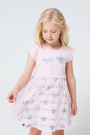 Платье(Весна-Лето)+girls (розовое облако2 к203)