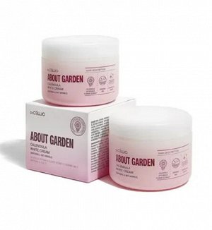 Крем для лица с календулой Dr.CELLIO ABOUT GARDEN CALENDULA WHITE CREAM 90мл