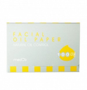"MedB" Матирующие салфетки для лица (100л)