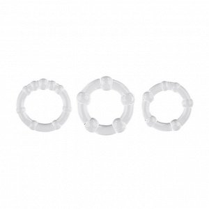 Набор из 3 эрекционных колец Erection Rings Set