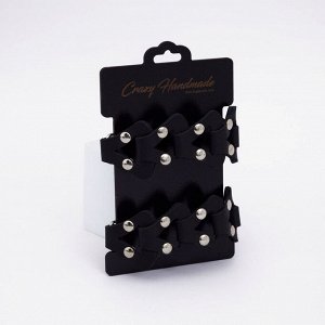 Черные кожаные оковы из звеньев