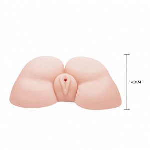 Вагина и анус с вибрацией Juicy Peach
