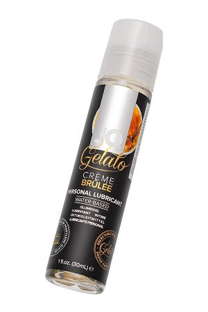 Лубрикант с ароматом крем-брюле JO GELATO CREME BRULEE - 30 мл.