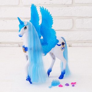 Лошадь для кукол «Единорожка»