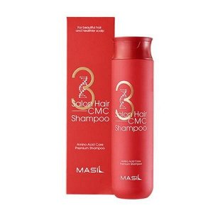 Masil. Шампунь для волос восстанавливающий с керамидами 3 Salon Hair CMC Shampoo, 300 мл.