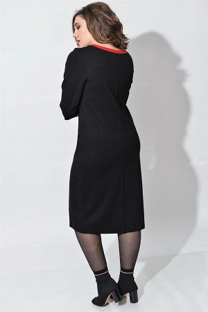 Платье GRATO 2006 чёрный+красный