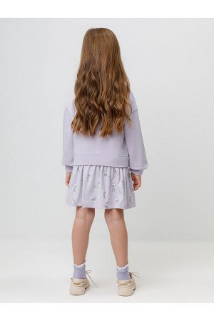 Платье(Осень-Зима)+girls (сиреневый 3710 к647)