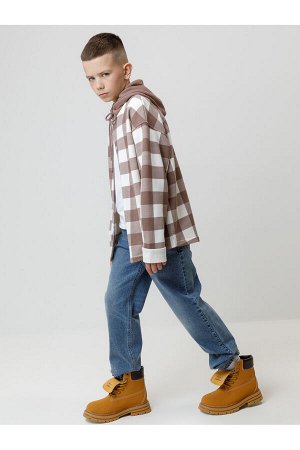 Рубашка(Осень-Зима)+boys (молочный 1005 Н026 к640)