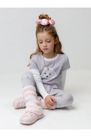 Туника(Осень-Зима)+girls (сиреневый 3710 к647)