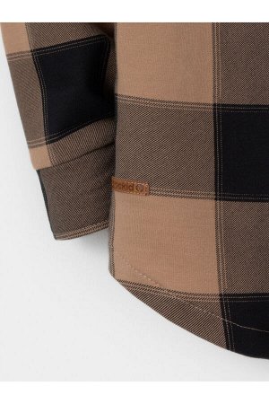 Рубашка(Осень-Зима)+boys (коричневый 1038 Н015 к584)